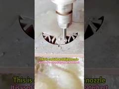 タングメンセメント化カービッド水噴射切断ノズル